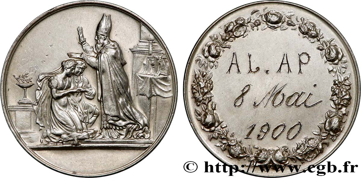 AMOUR ET MARIAGE Médaille de mariage fVZ