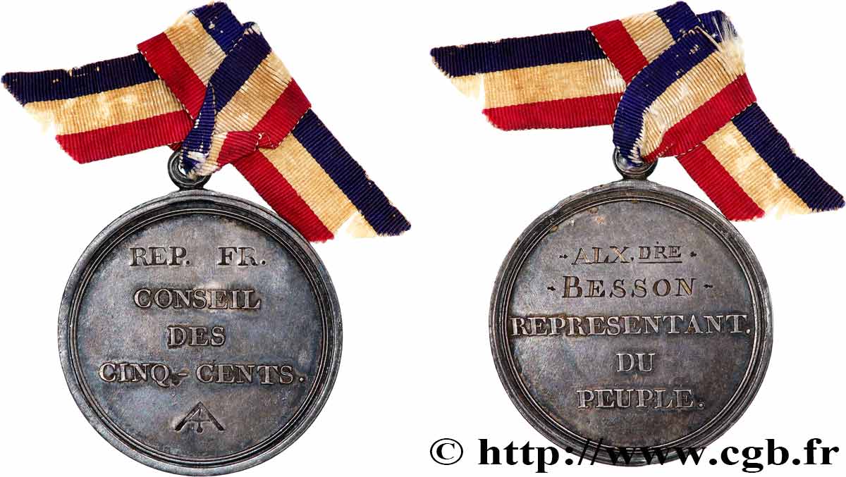 DIRETTORIO Médaille, Conseil des Cinq-cents q.SPL