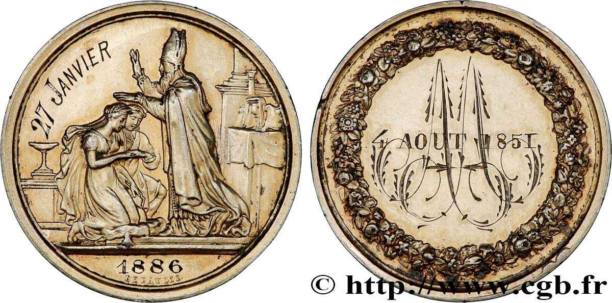 AMOUR ET MARIAGE Médaille de mariage TTB