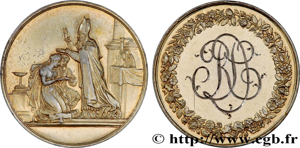 AMOUR ET MARIAGE Médaille de mariage AU