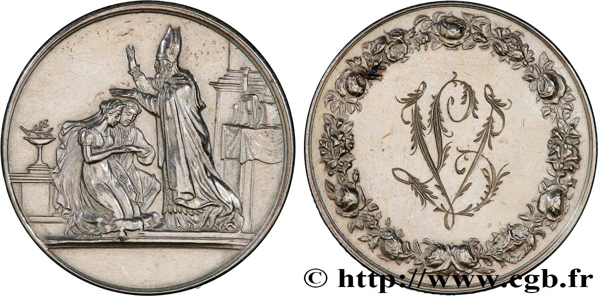 AMOUR ET MARIAGE Médaille de mariage fVZ