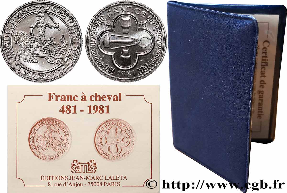 CINQUIÈME RÉPUBLIQUE Module de 20 francs, Franc à cheval SPL