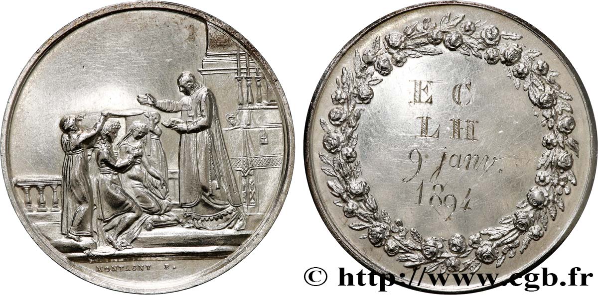 AMOUR ET MARIAGE Médaille de mariage fVZ