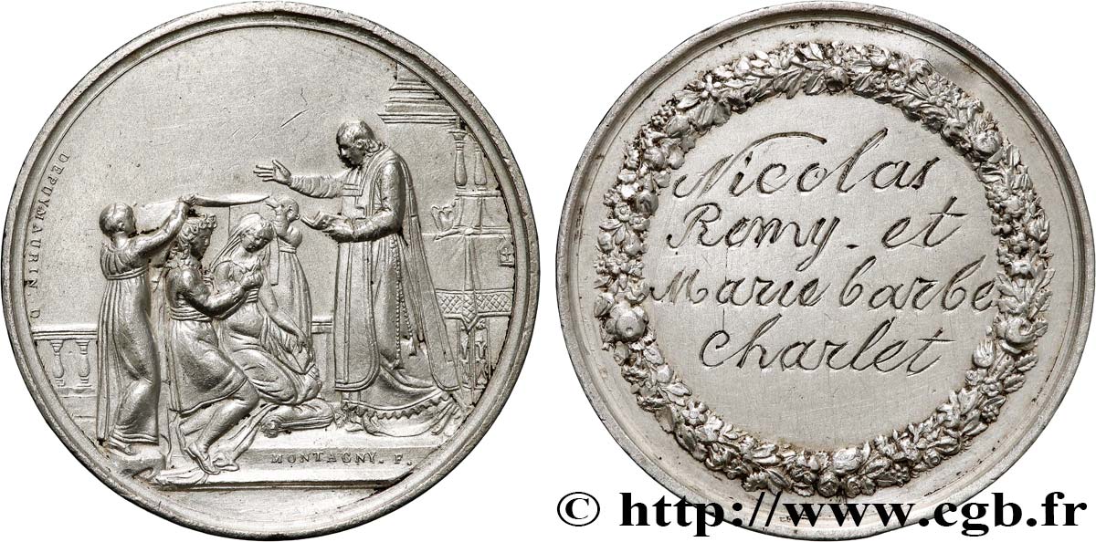 AMOUR ET MARIAGE Médaille de mariage XF