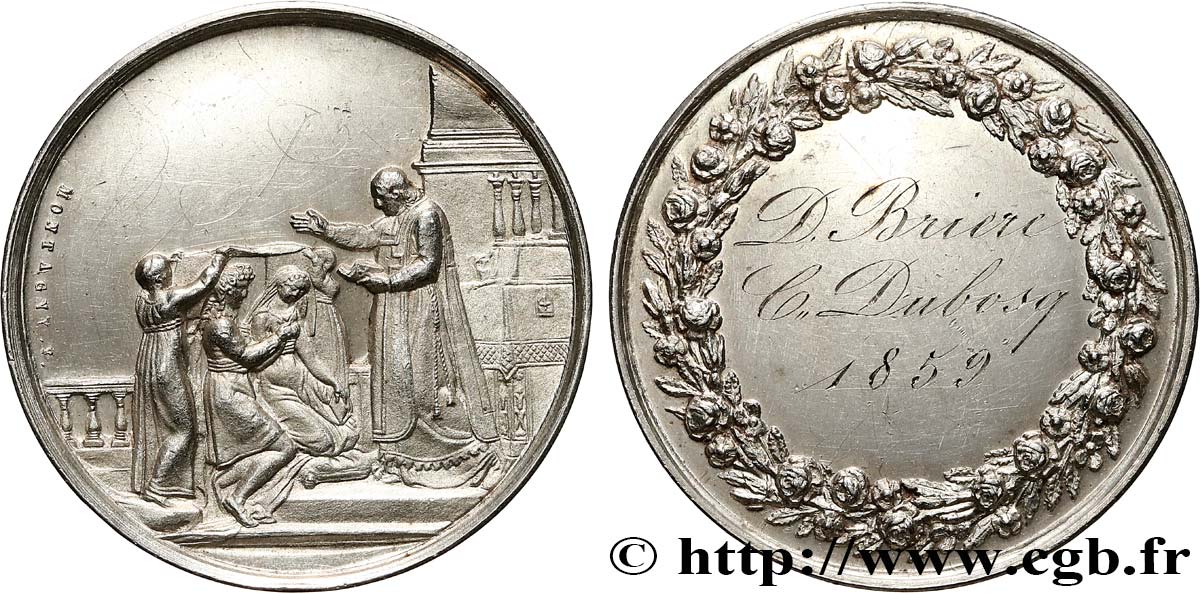 AMOUR ET MARIAGE Médaille de mariage fVZ