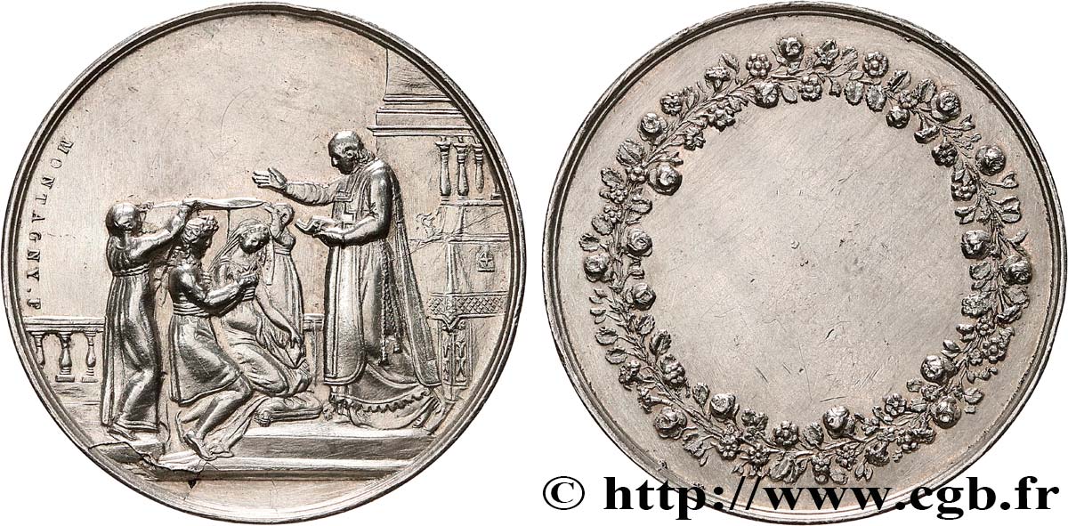 AMOUR ET MARIAGE Médaille de mariage AU