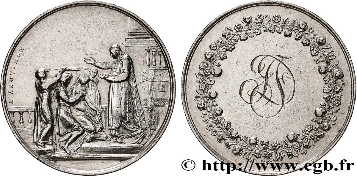 AMOUR ET MARIAGE Médaille de mariage SS