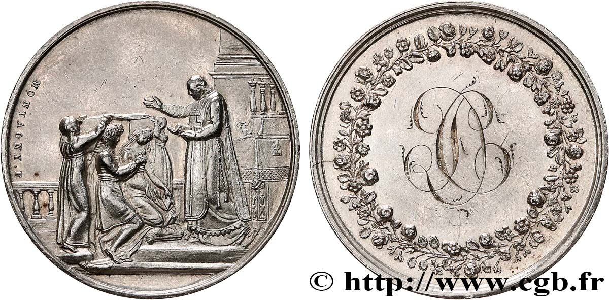 AMOUR ET MARIAGE Médaille de mariage fVZ