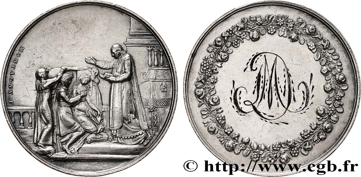 AMOUR ET MARIAGE Médaille de mariage XF