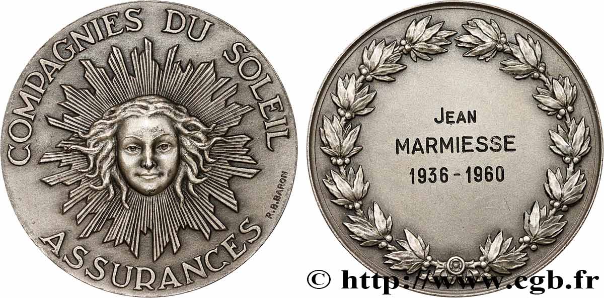 LES ASSURANCES Médaille, La Compagnie du Soleil EBC