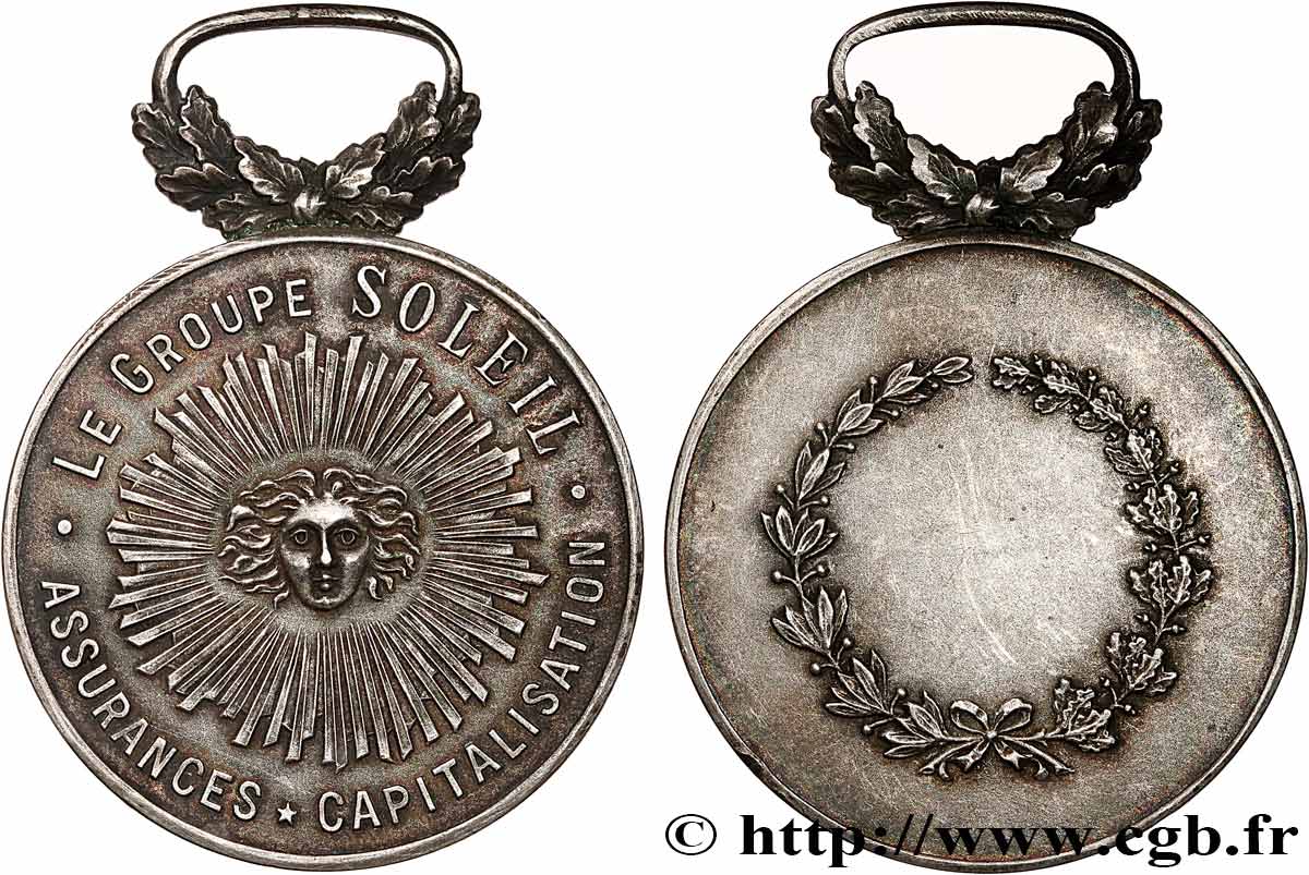ASSURANCES Médaille, La Compagnie du Soleil TTB