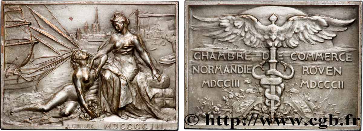 CHAMBERS OF COMMERCE / CHAMBRES DE COMMERCE Plaquette, Chambre de commerce de Normandie AU