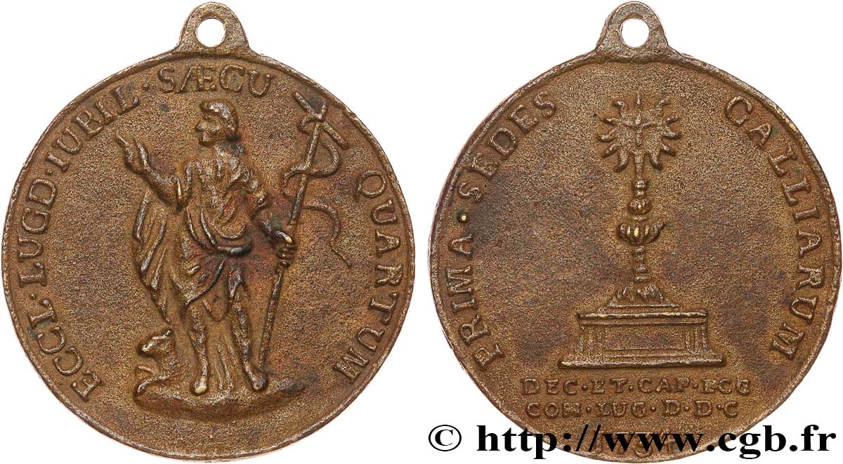 MÉDAILLES RELIGIEUSES Médaille, Jubilé de l’Eglise de Lyon TTB