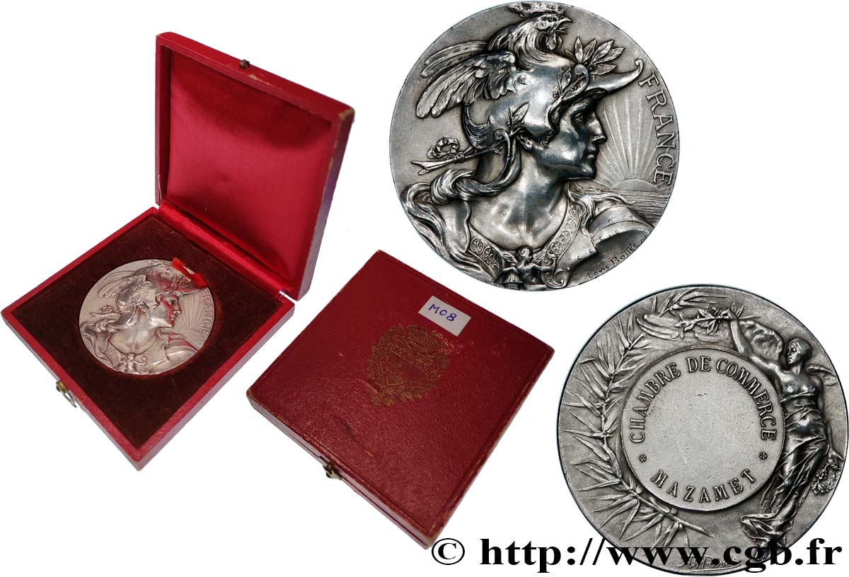 CHAMBERS OF COMMERCE / CHAMBRES DE COMMERCE Médaille, Chambre de commerce de Mazamet AU