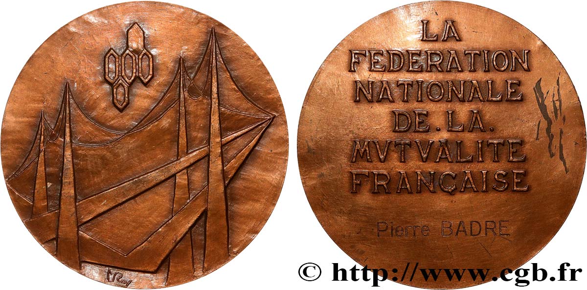 ASSURANCES Médaille, Fédération nationale de la Mutualité française SUP