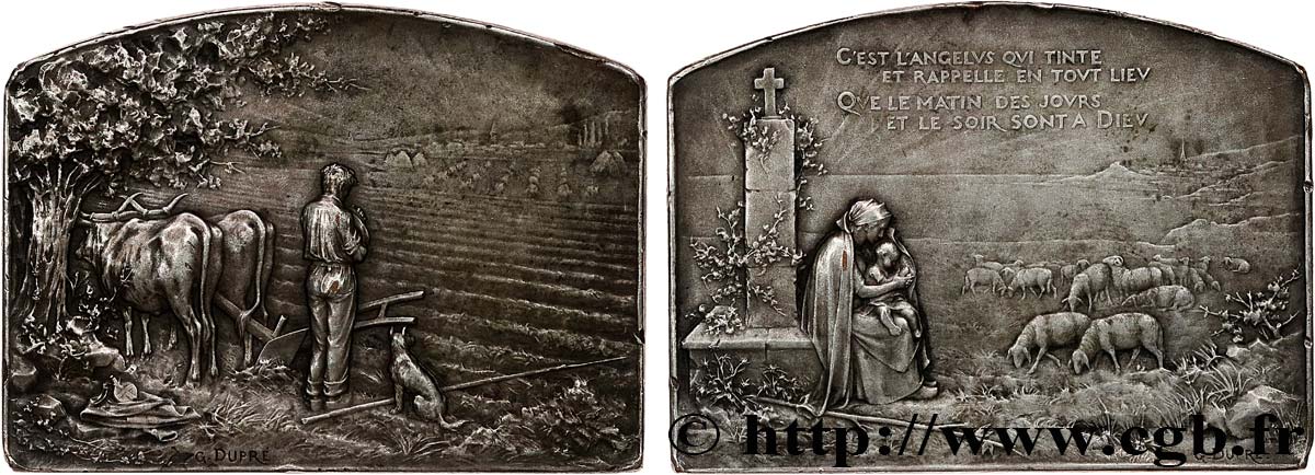 III REPUBLIC Plaquette, C’est l’angélus XF