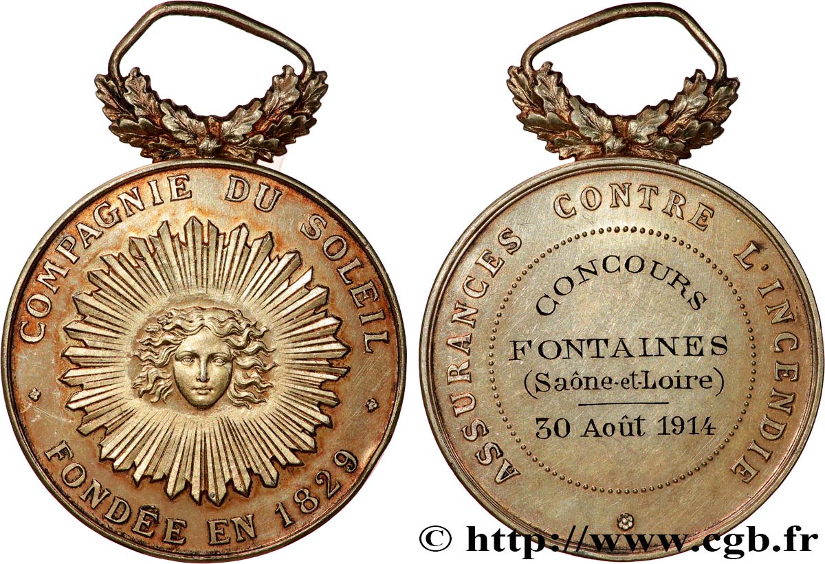 LES ASSURANCES Médaille, La Compagnie du Soleil VZ