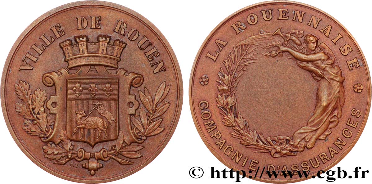 ASSURANCES Médaille, La Rouennaise AU