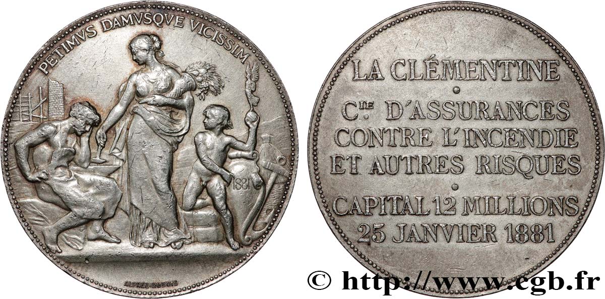 LES ASSURANCES Médaille, La Clémentine fVZ