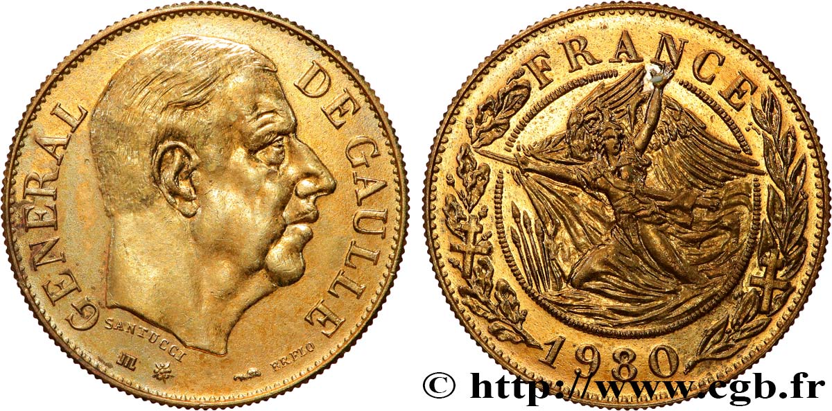 CINQUIÈME RÉPUBLIQUE Module de 20 francs SUP