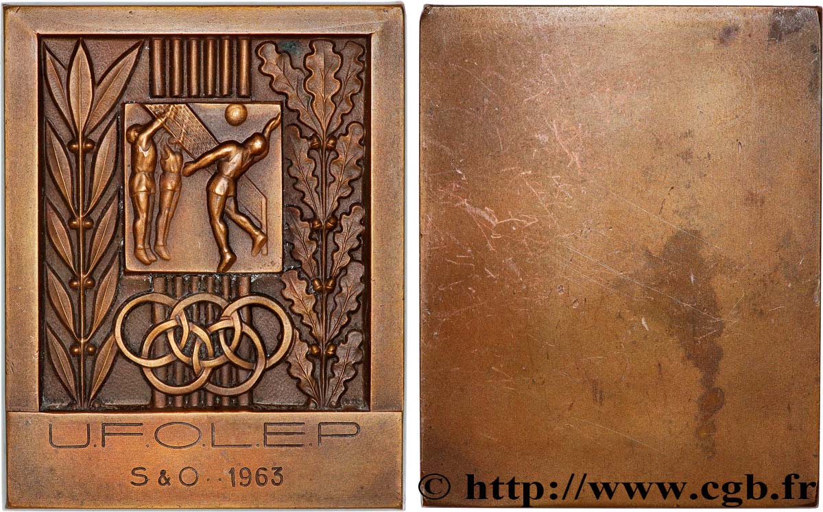 SPORTS Plaquette, Jeux olympiques de Volley TTB+