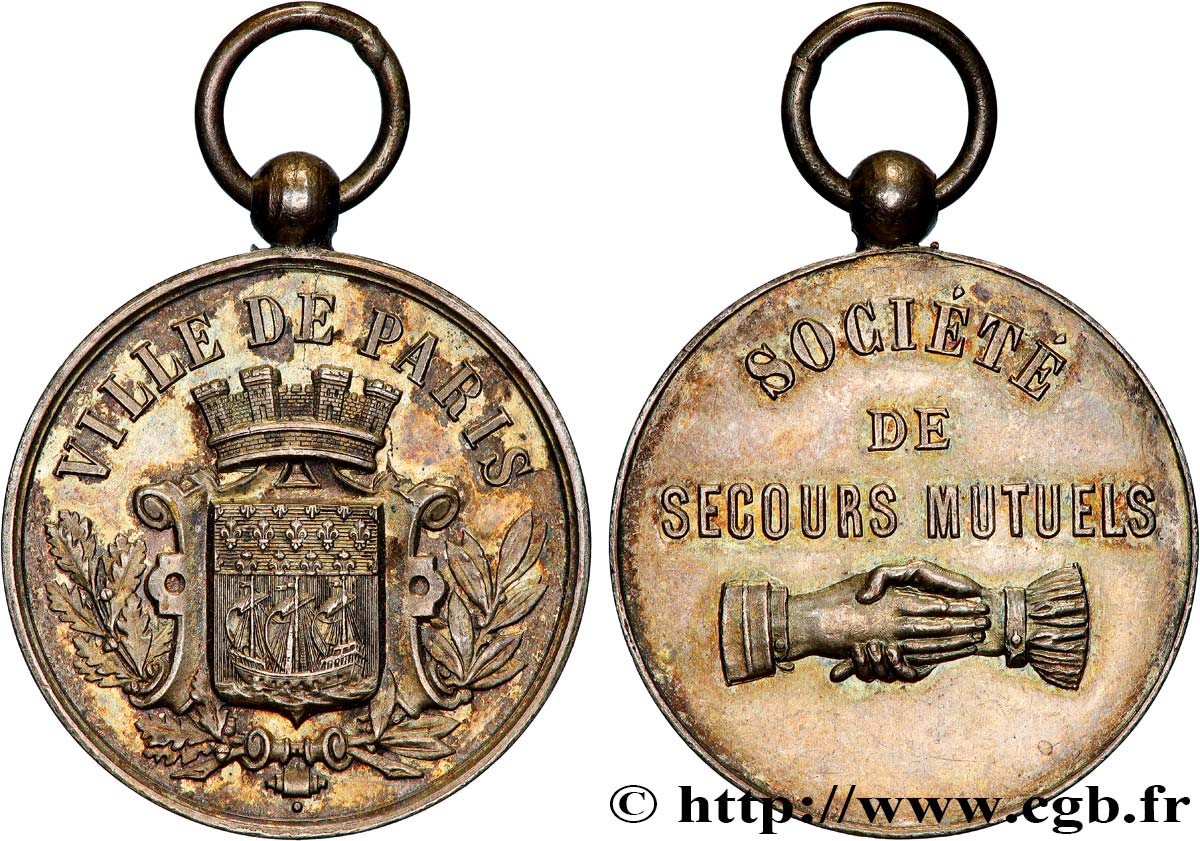 LES ASSURANCES Médaille, Société de secours mutuels VZ