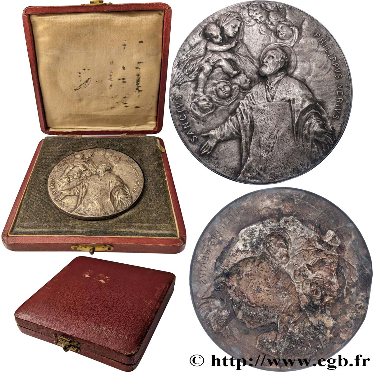 MÉDAILLES RELIGIEUSES Médaille, Saint Philippe, tirage uniface TTB