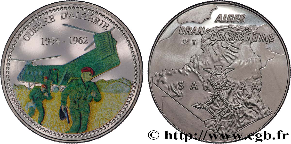 CINQUIÈME RÉPUBLIQUE Médaille, Guerre d’Algérie 1954-1962 SPL