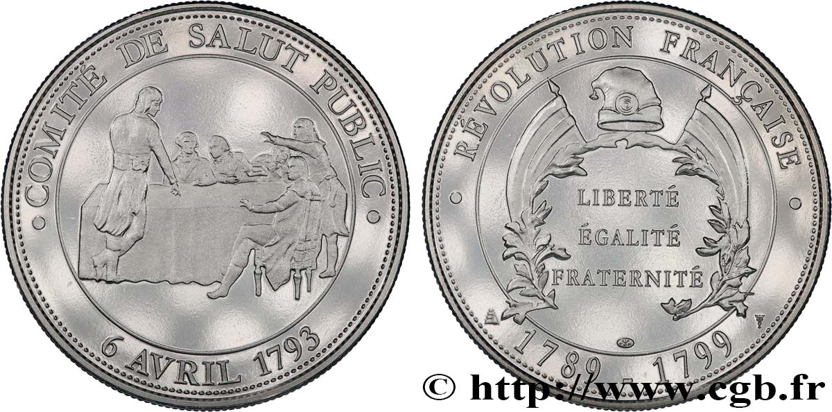 CINQUIÈME RÉPUBLIQUE Médaille, Comité de salut public SPL