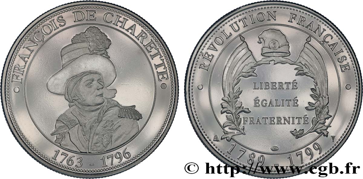 CINQUIÈME RÉPUBLIQUE Médaille, François de CHARETTE SPL
