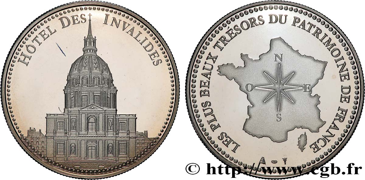 MONUMENTS ET HISTOIRE Médaille, Hôtel des Invalides SPL