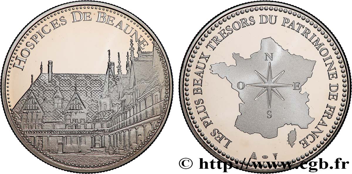 MONUMENTS ET HISTOIRE Médaille, Hospices de Beaune SPL