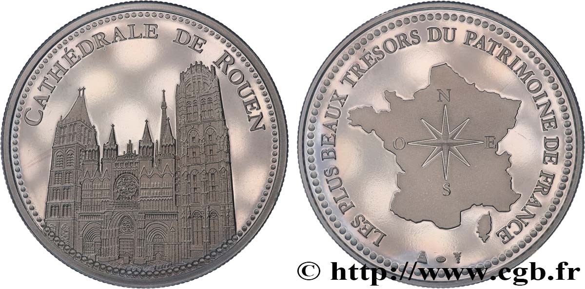 MONUMENTS ET HISTOIRE Médaille, Cathédrale de Rouen SPL