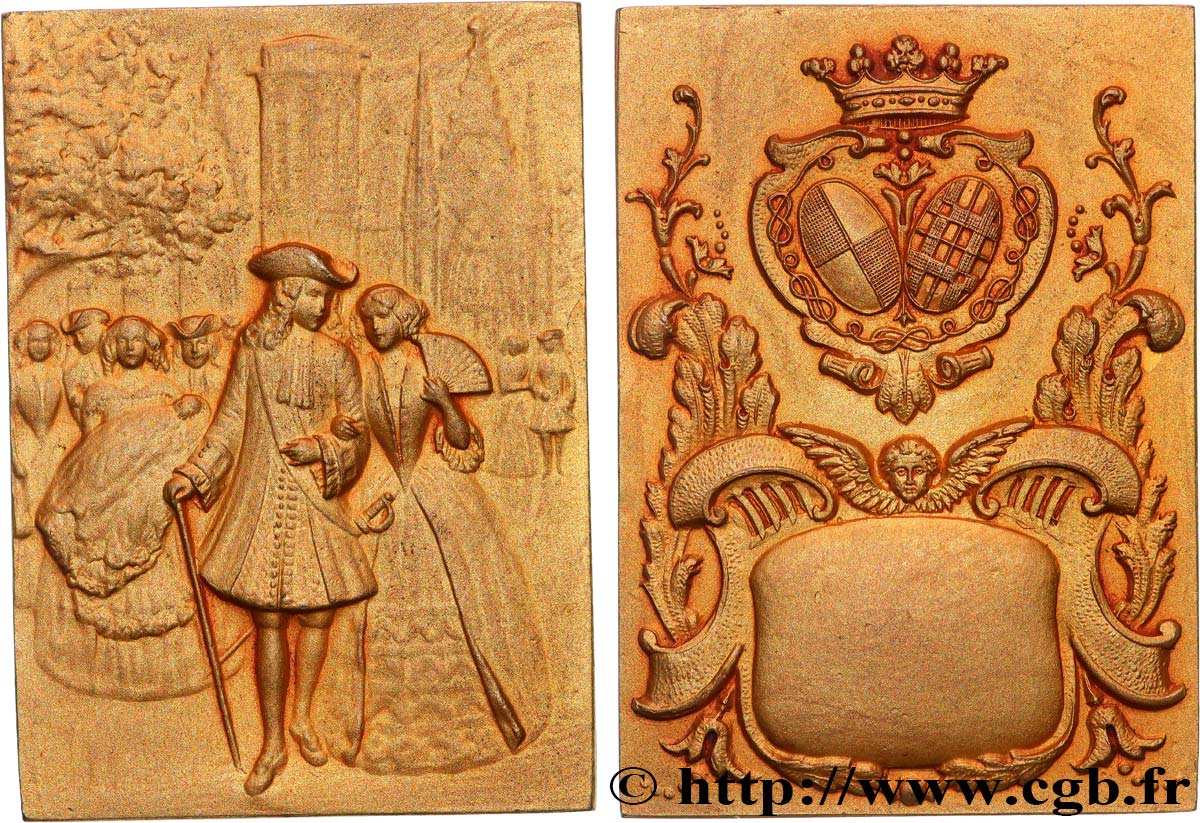 LOVE AND MARRIAGE Plaquette, Baptême, A la marquise de Sévigné AU