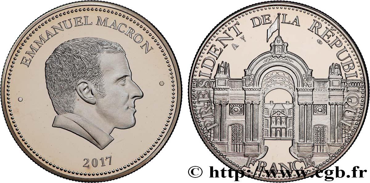 CINQUIÈME RÉPUBLIQUE Emmanuel Macron, président de la République SPL