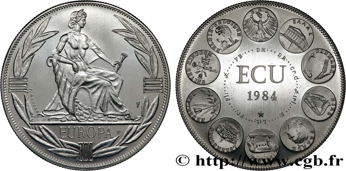 CINQUIÈME RÉPUBLIQUE ECU Europa SPL