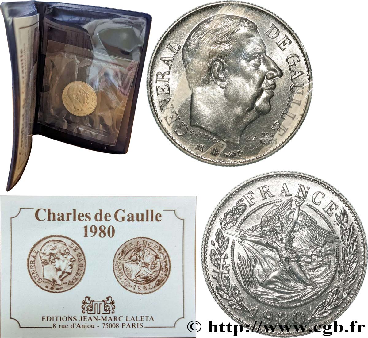 QUINTA REPUBBLICA FRANCESE Module de 20 francs FDC