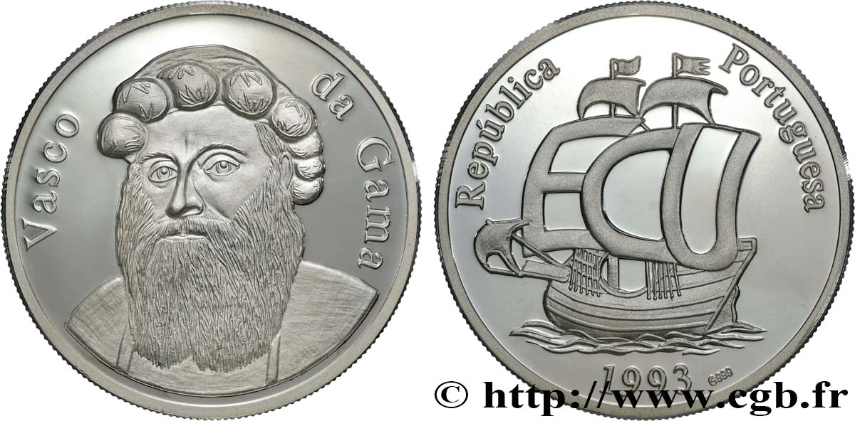 PORTOGALLO Médaille, Vasco de Gama BE