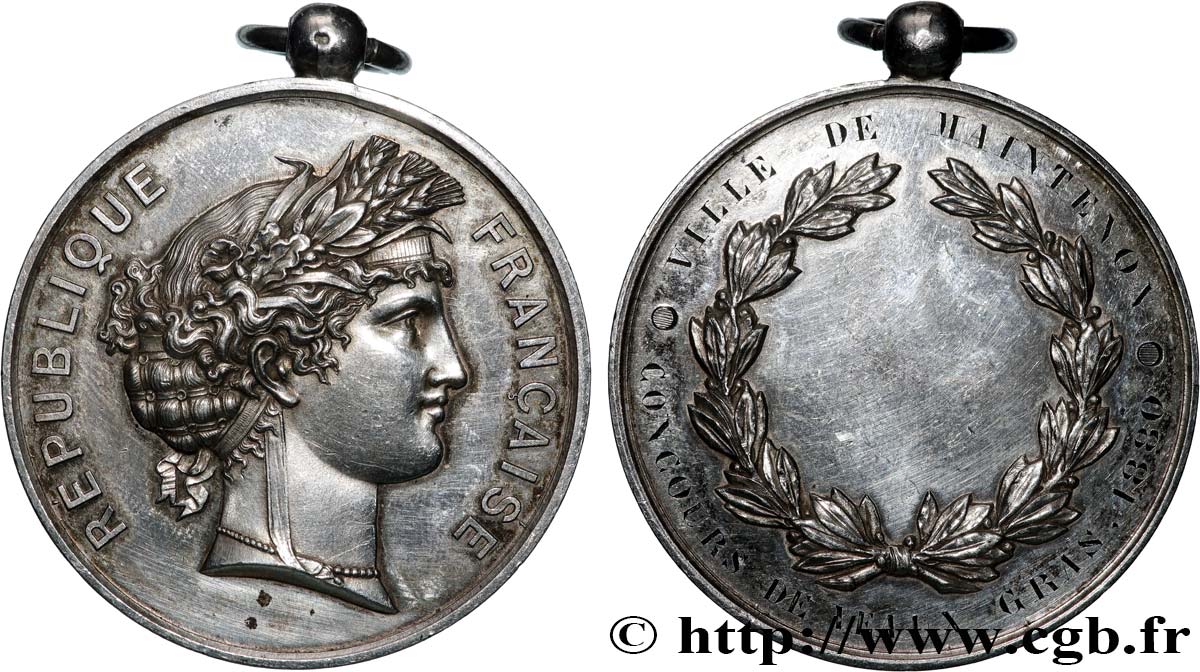 TROISIÈME RÉPUBLIQUE Médaille, Concours de veaux gras TTB
