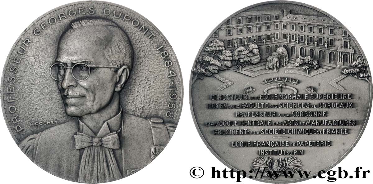 SCIENCES & SCIENTIFIQUES Médaille, Georges Dupont VZ