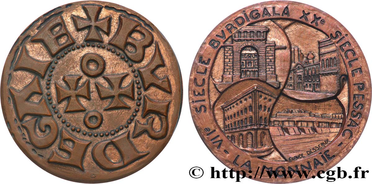 CINQUIÈME RÉPUBLIQUE Médaille, Monnaie de Paris-Pessac SUP