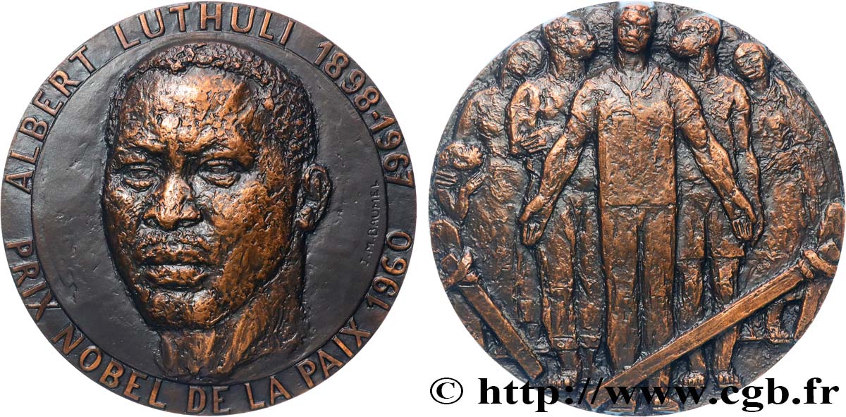 AFRIQUE DU SUD Médaille, Albert Luthuli SUP