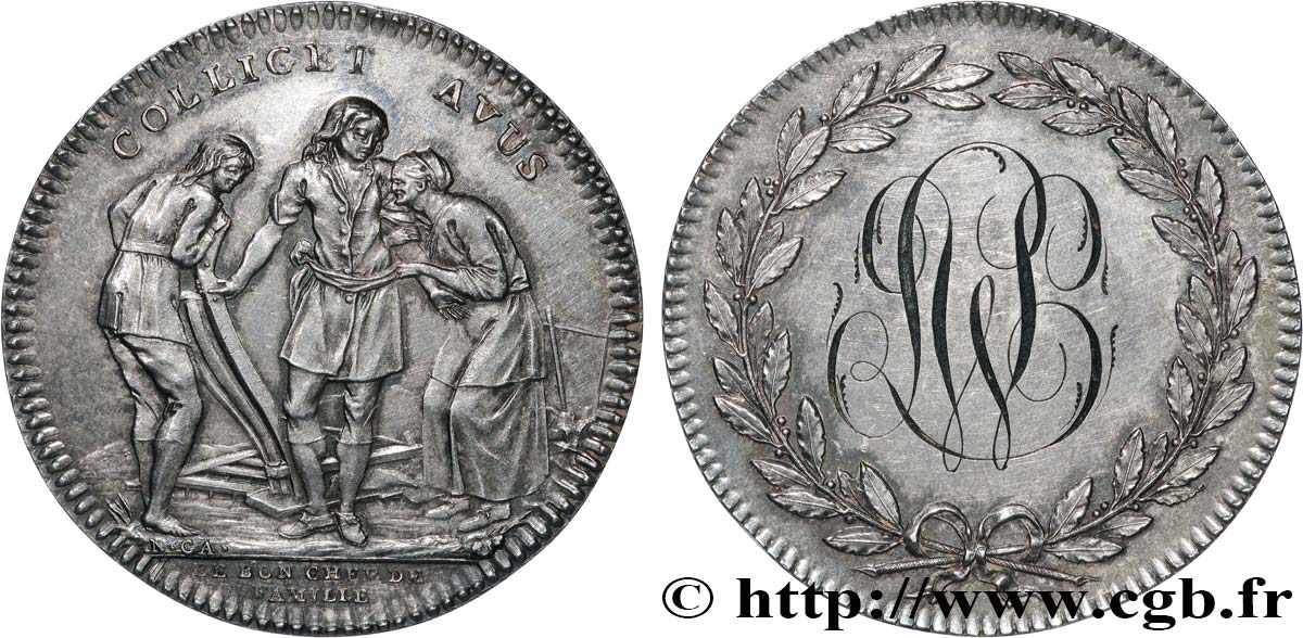 NORMANDIE (NOBLESSE ET VILLES DE...) Médaille, rosières de Canon, Mézidon et Vieux Fumé AU