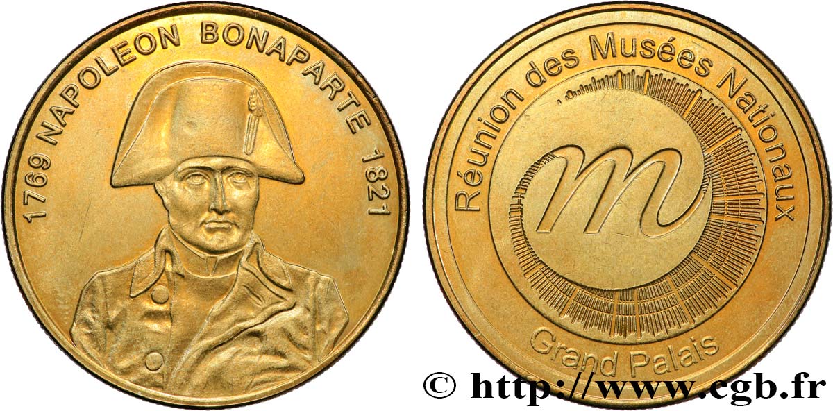 MÉDAILLES TOURISTIQUES Médaille touristique, Grand Palais, Napoléon Bonaparte SUP