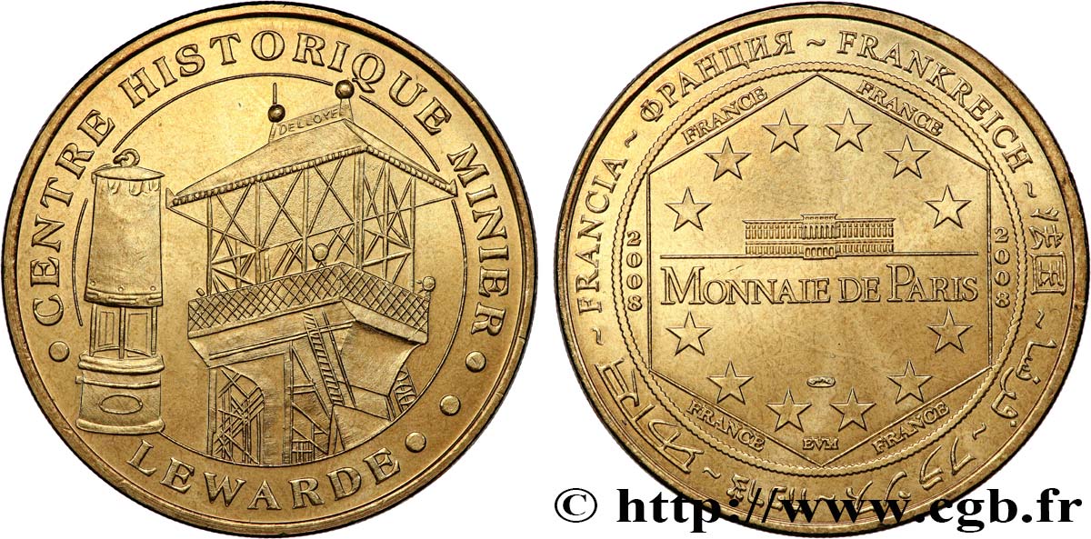 MÉDAILLES TOURISTIQUES Médaille touristique, Centre historique minier de Lewarde SUP