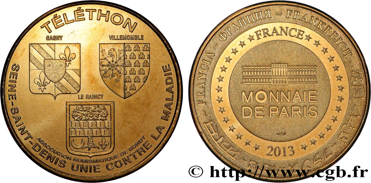 MÉDAILLES TOURISTIQUES Médaille touristique, Téléthon SUP