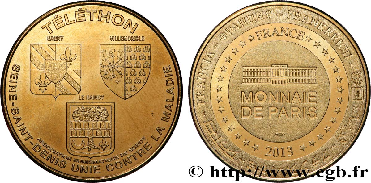 MÉDAILLES TOURISTIQUES Médaille touristique, Téléthon SUP