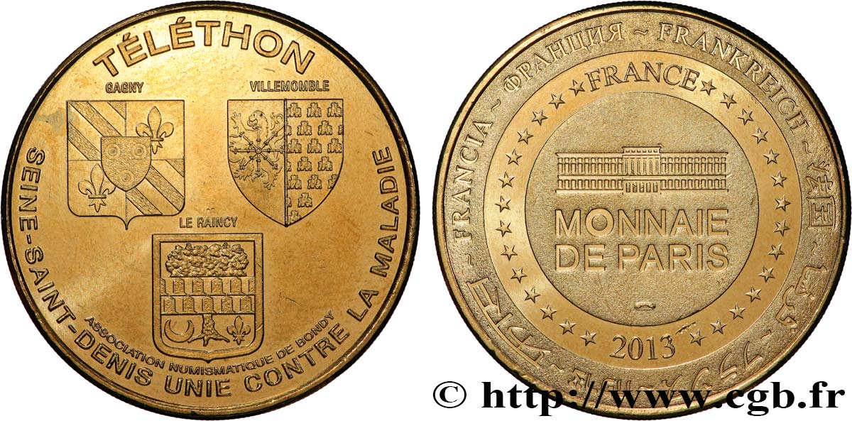 MÉDAILLES TOURISTIQUES Médaille touristique, Téléthon SUP
