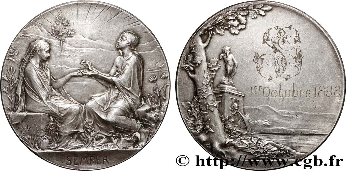 LOVE AND MARRIAGE Médaille, Semper AU