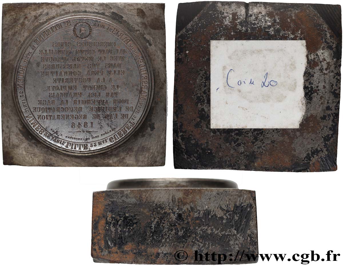 DEUXIÈME RÉPUBLIQUE Matrice du revers, Luttes socialistes AU